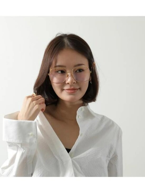 Tom Ford Women Eyeglasses Gold Square FT6048-B 030 NEW AUTHENTIC main image 9